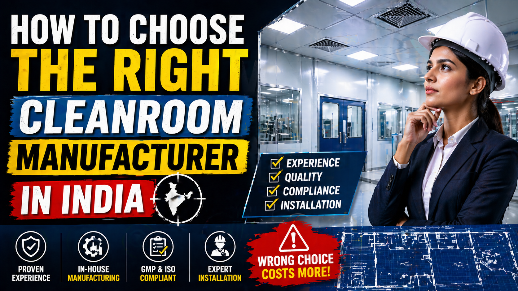 How to Choose the Right Cleanroom Manufacturer in India
