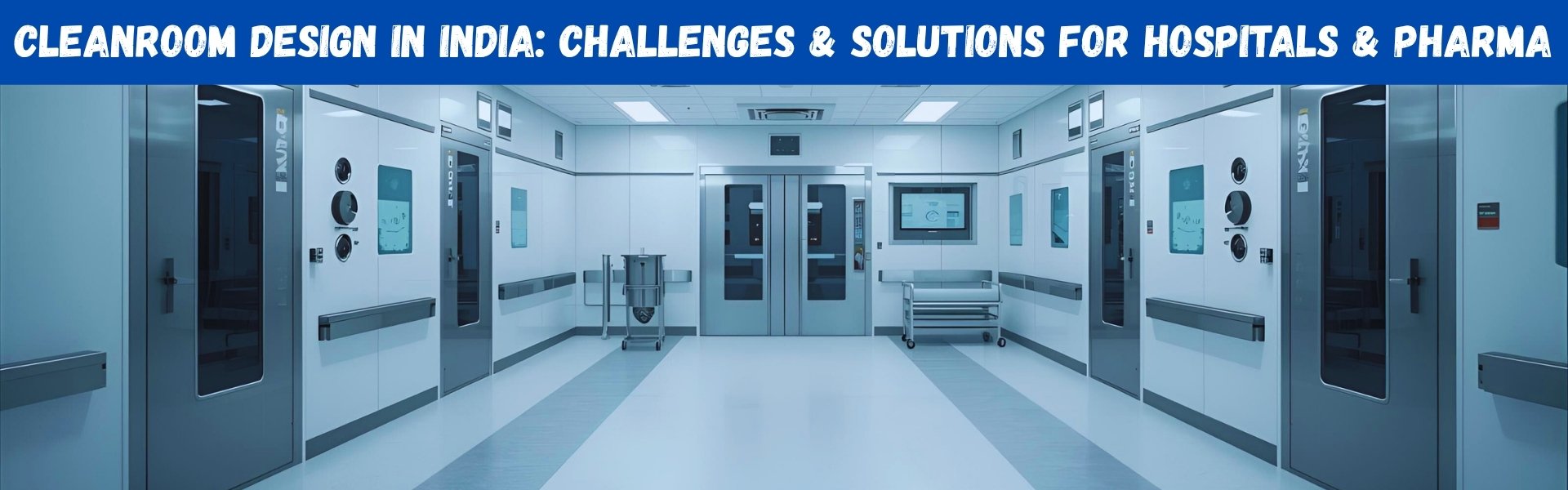 Cleanroom Design in India: Challenges & Solutions for Hospitals & Pharma
