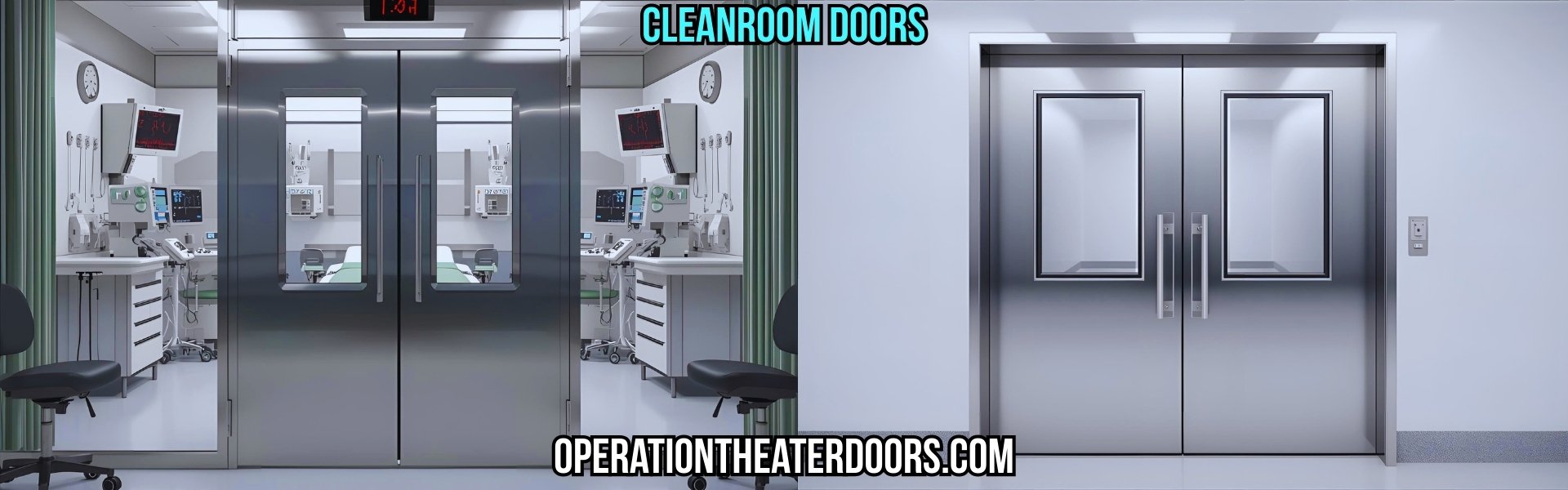 Cleanroom Doors for Hospitals, Pharma & Controlled Environments