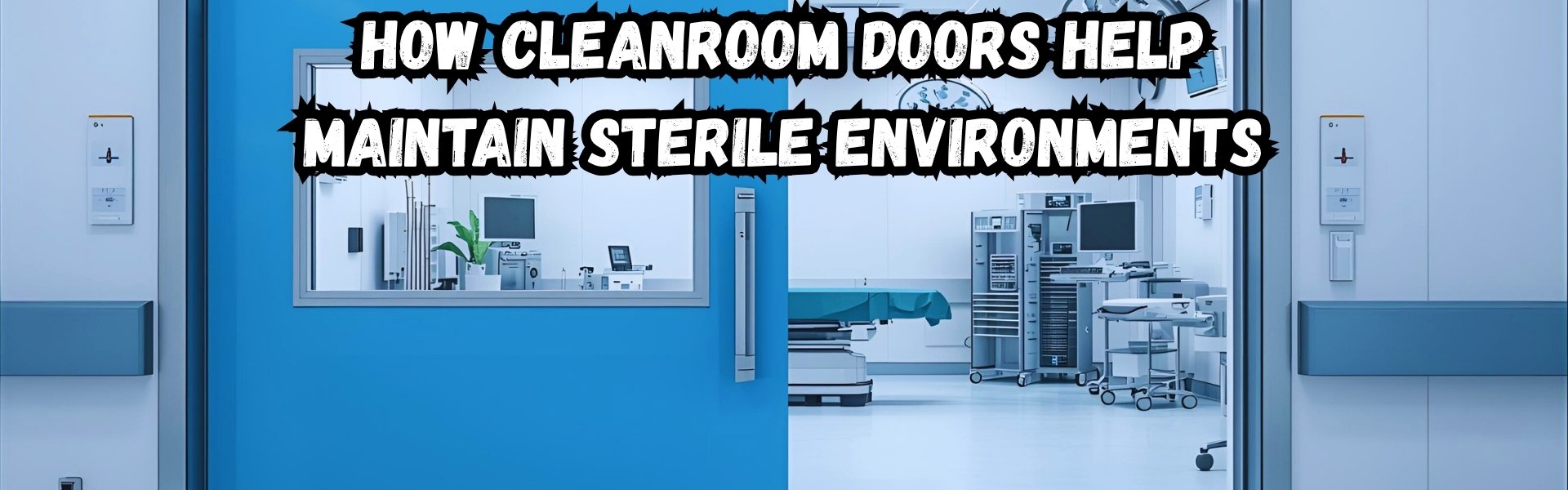 How Cleanroom Doors Help Maintain Sterile Environments | ICU & OT Doors Manufacturer in Ahmedabad
