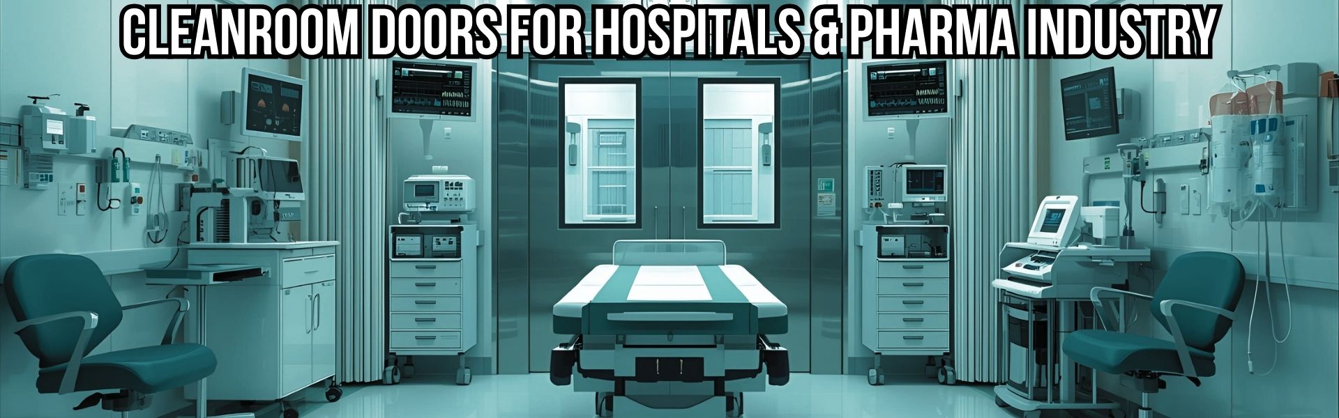 Cleanroom doors for hospitals & Pharma Industry