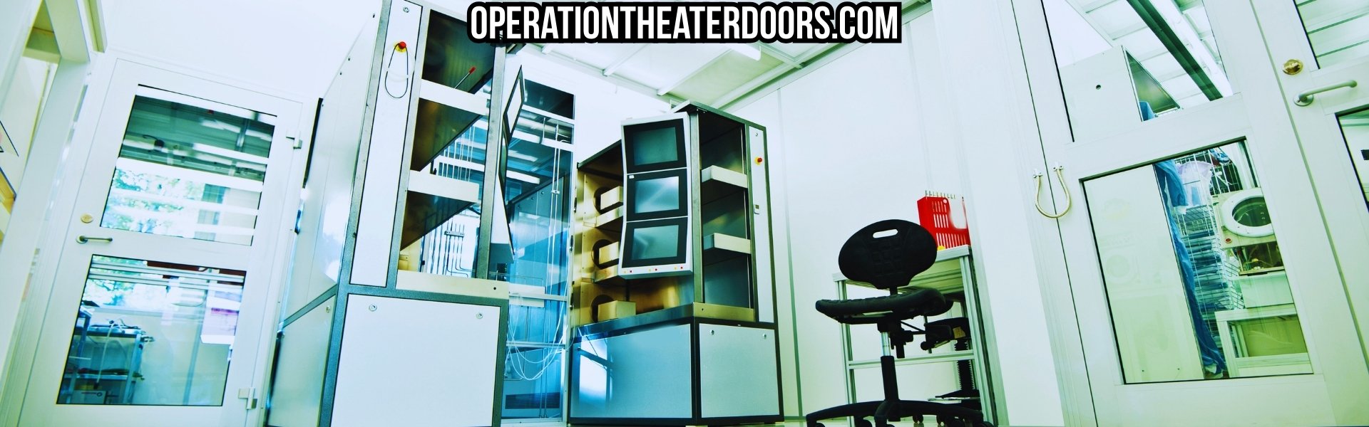 PUF insulated doors for semiconductor facilities