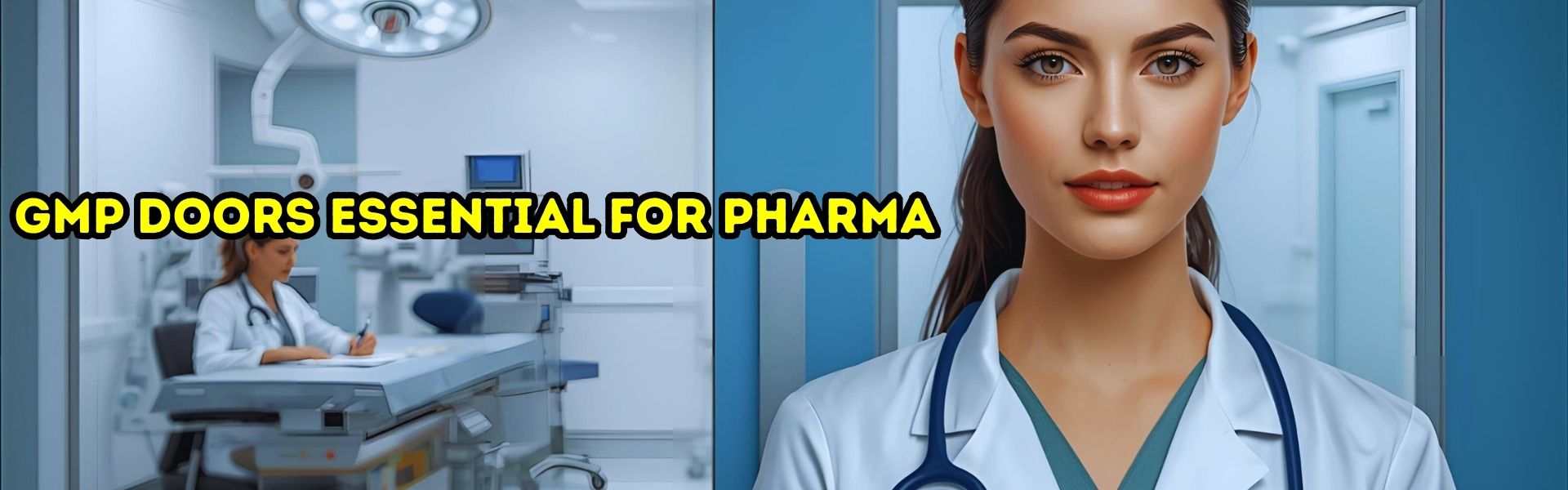 Why GMP-Compliant Doors Matter in Pharma Facilities: How GMP-compliant doors protect hygiene, airflow, and safety  while supporting WHO and NABH standards.