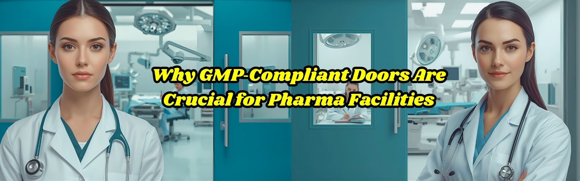 Why GMP-Compliant Doors Are Essential for Pharma Facilities