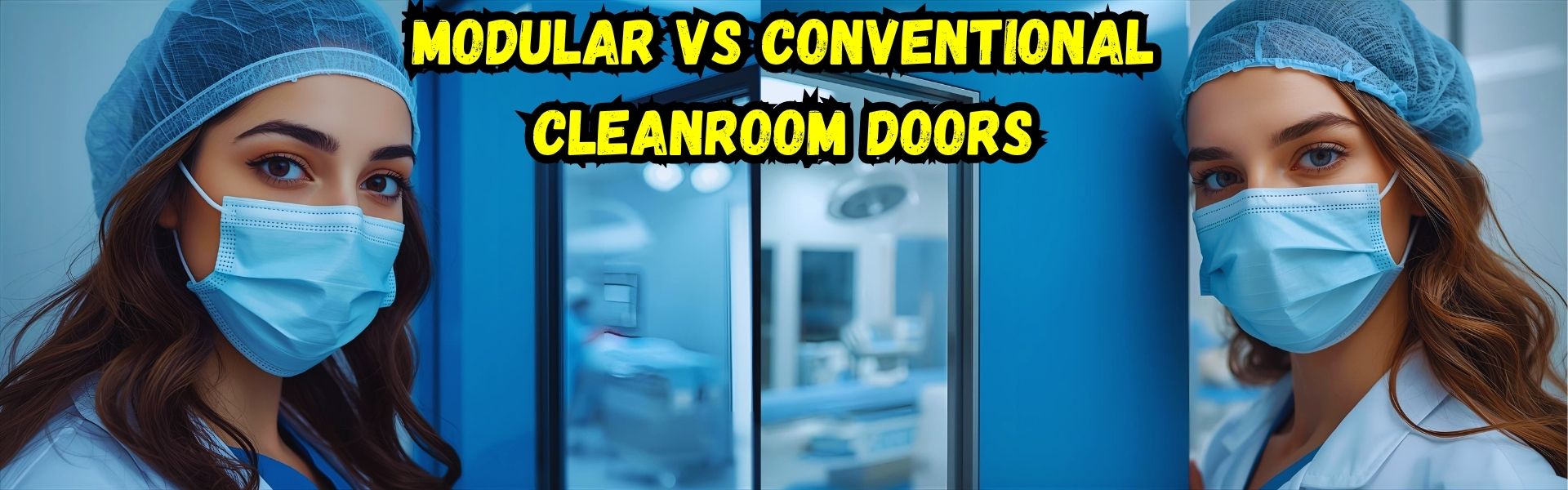 Uncover differences between modular cleanroom doors and conventional doors for ICU, OT, and pharma setups. Insights on PUF insulated options, NABH compliance, and turnkey projects in Ahmedabad, Gujarat for hospital pros.