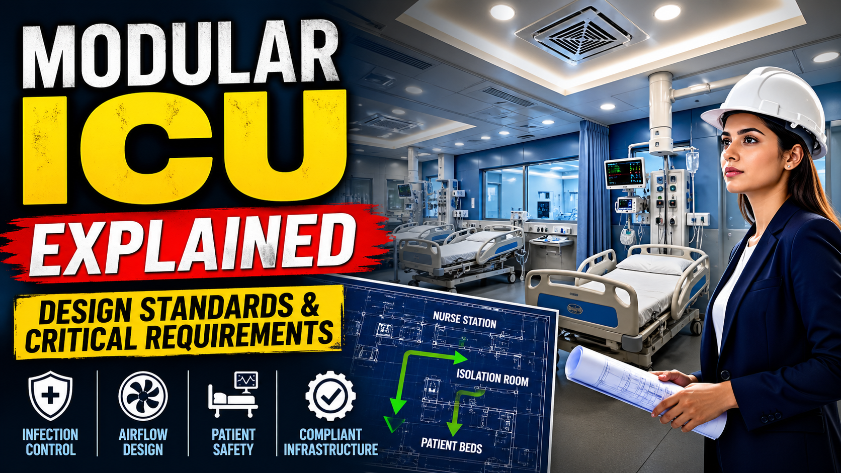 Learn modular ICU design standards, infection control requirements, HVAC planning, and common execution mistakes hospitals must avoid.
