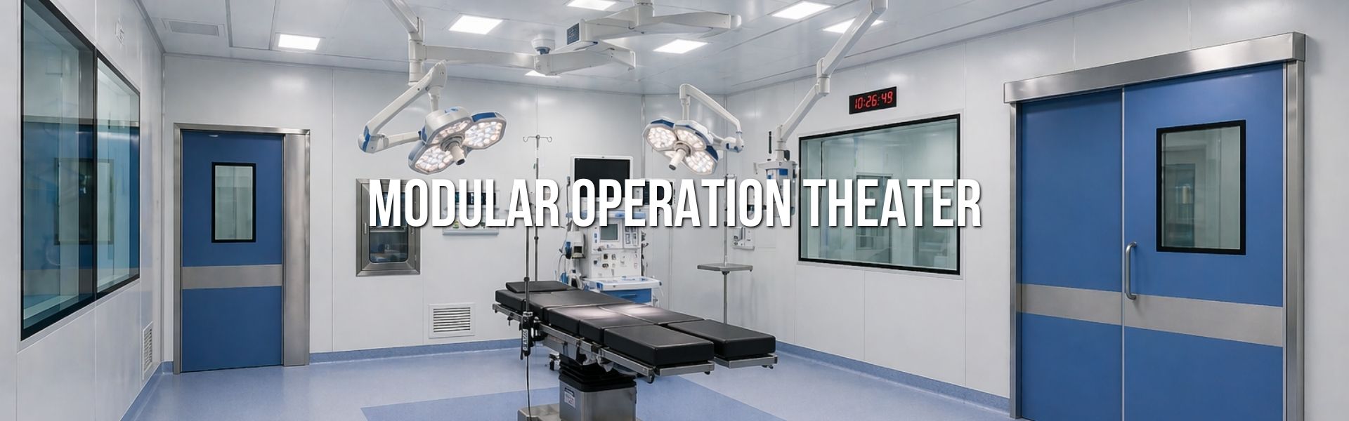 OT & ICU Doors Manufacturer | Cleanroom Panels & Doors | PUF Sandwich Panels | Pan India