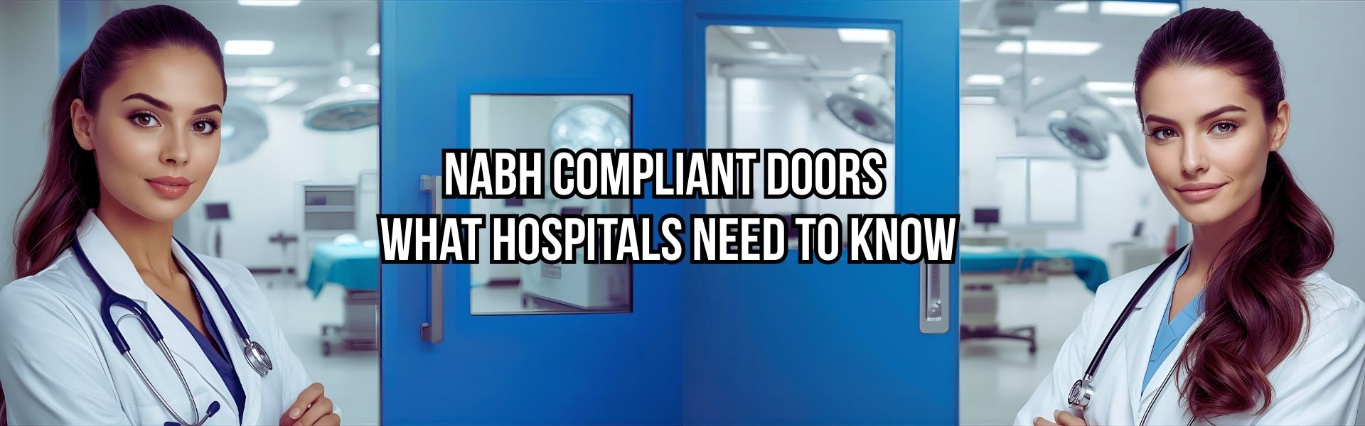Learn how NABH compliant doors improve hygiene, airflow, and safety in hospitals and cleanrooms across India. A practical guide for planners and engineers.
