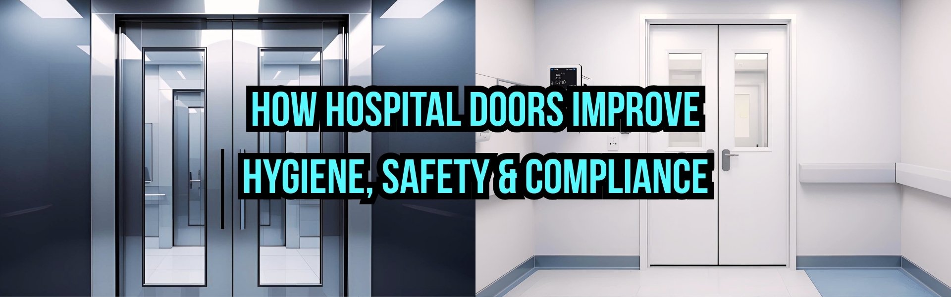 How Hospital Doors Improve Hygiene, Safety & Compliance
