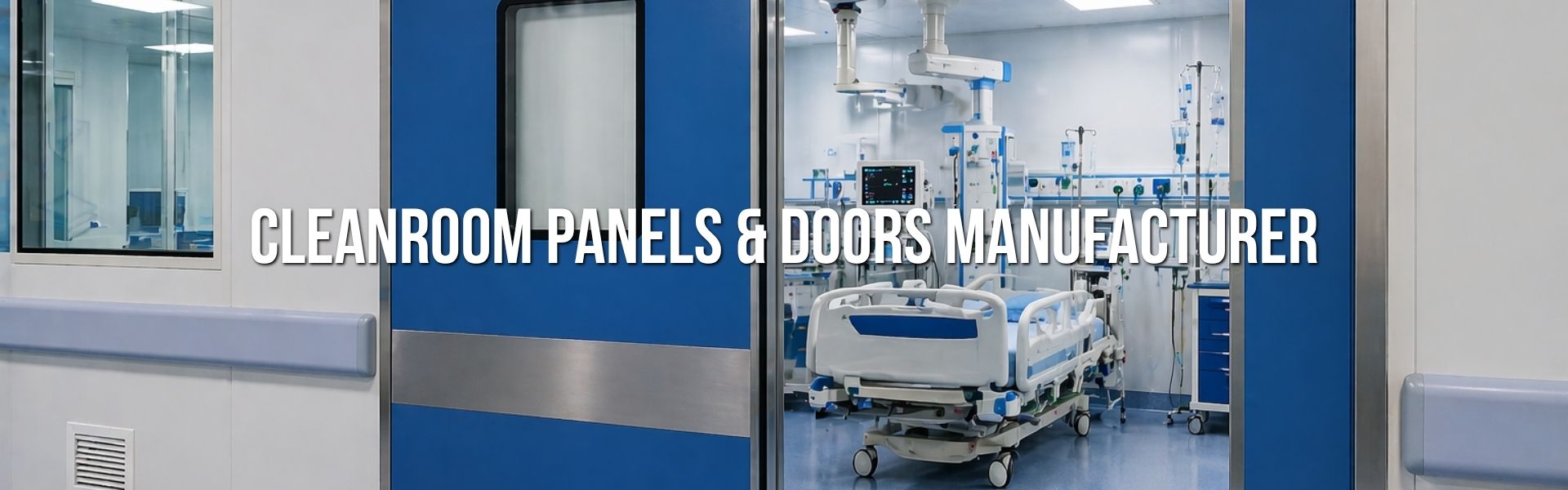 Cleanroom Panels & Doors Manufacturer | OT & ICU Doors | Ahmedabad | Pan India