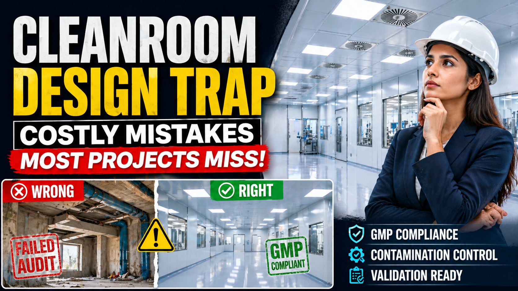 Pharmaceutical Cleanrooms Explained: GMP Requirements & Best Practices