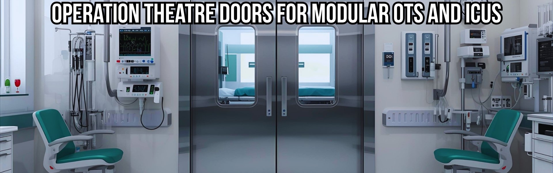 Operation theatre doors for modular OTs and ICUs