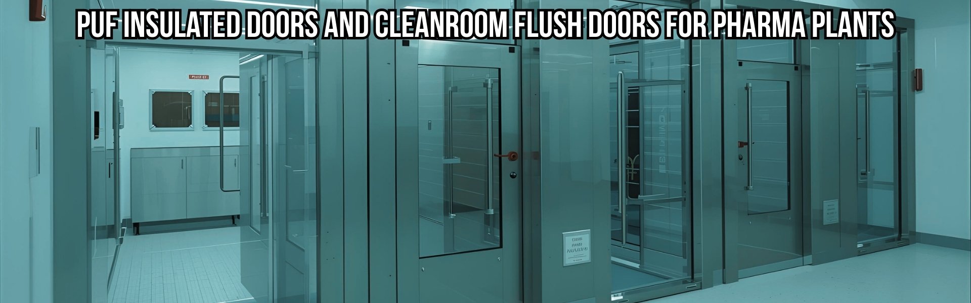 Pharma Cleanroom & Modular OT & ICU Door Solutions Ahmedabad
