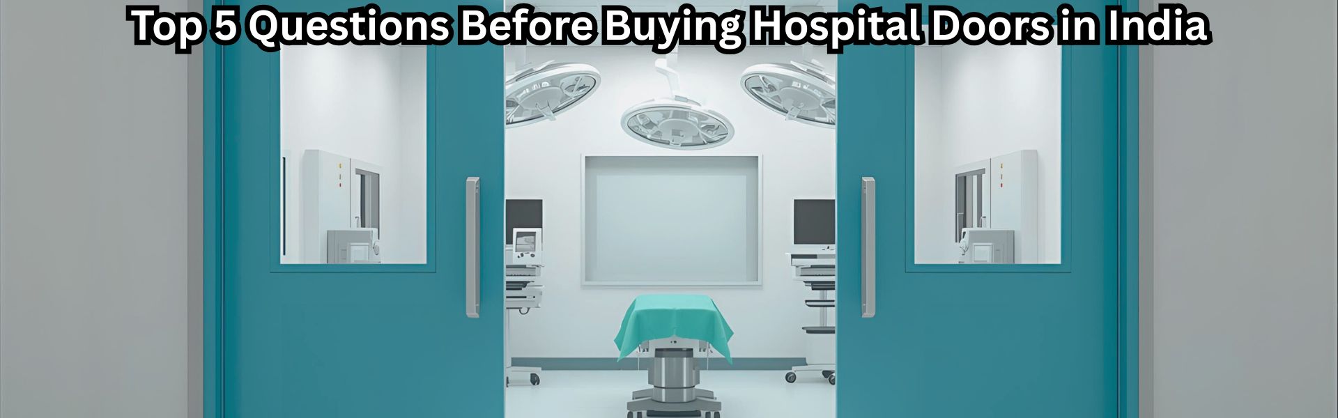 Top 5 Questions to Ask Before Buying Hospital Doors