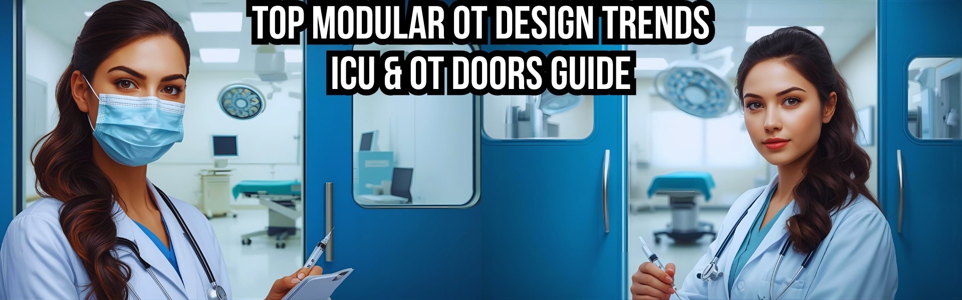 Explore the top design trends shaping modular OTs in 2025-beyond, including OT doors, cleanroom doors, PUF panels and turnkey solutions for hospitals, pharma & labs.