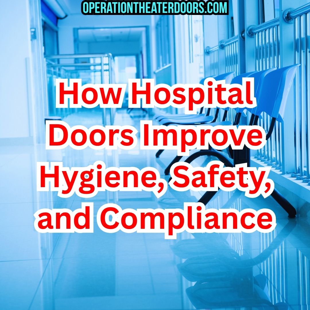 How Hospital Doors Improve Hygiene, Safety, and Compliance