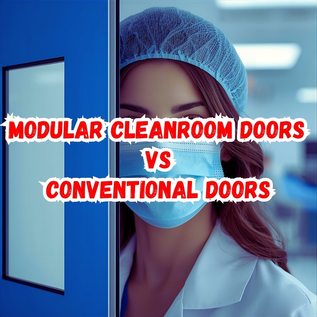 Difference Between Modular Cleanroom Doors and Conventional Doors