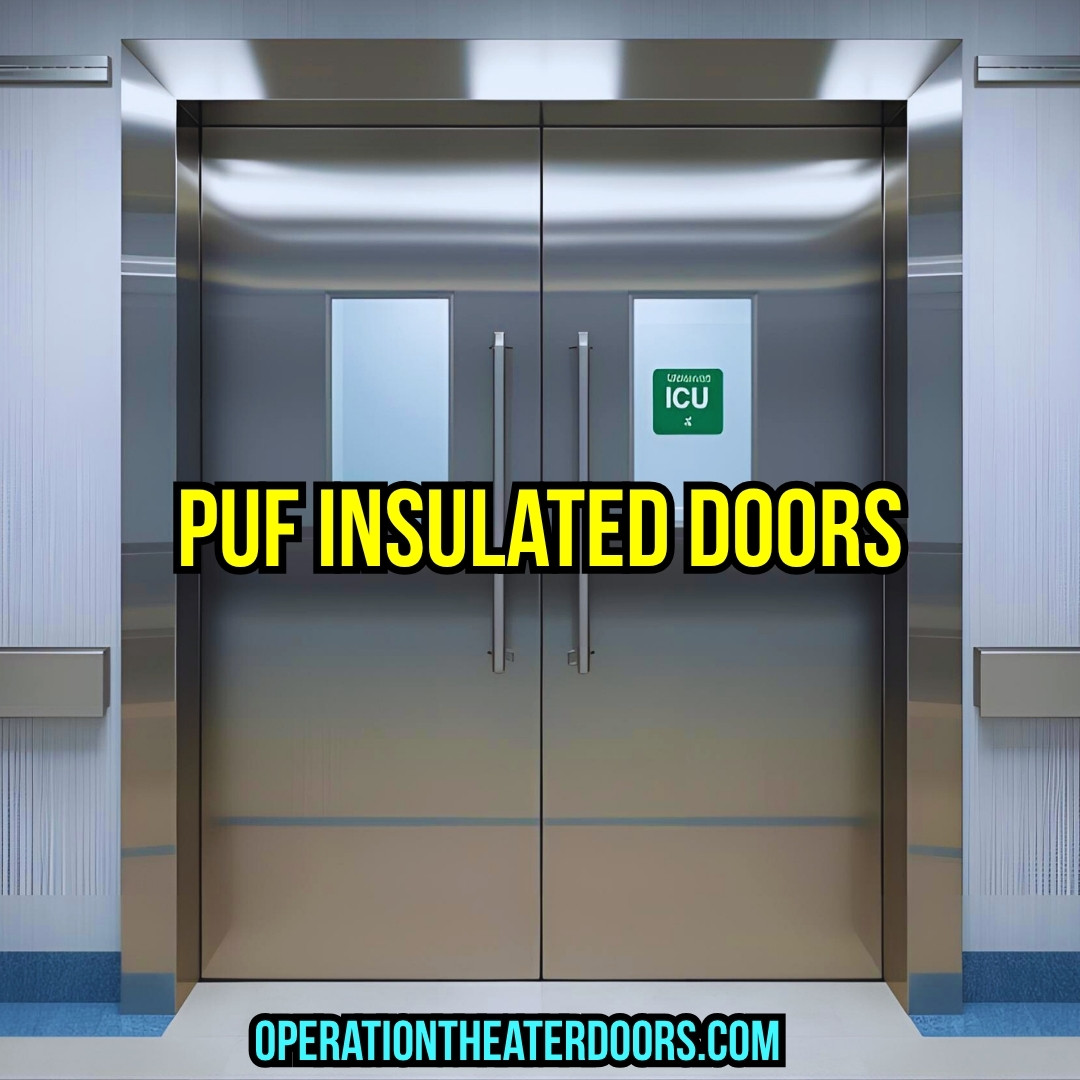 The Role of PUF Insulated Doors in Modern Healthcare Facilities